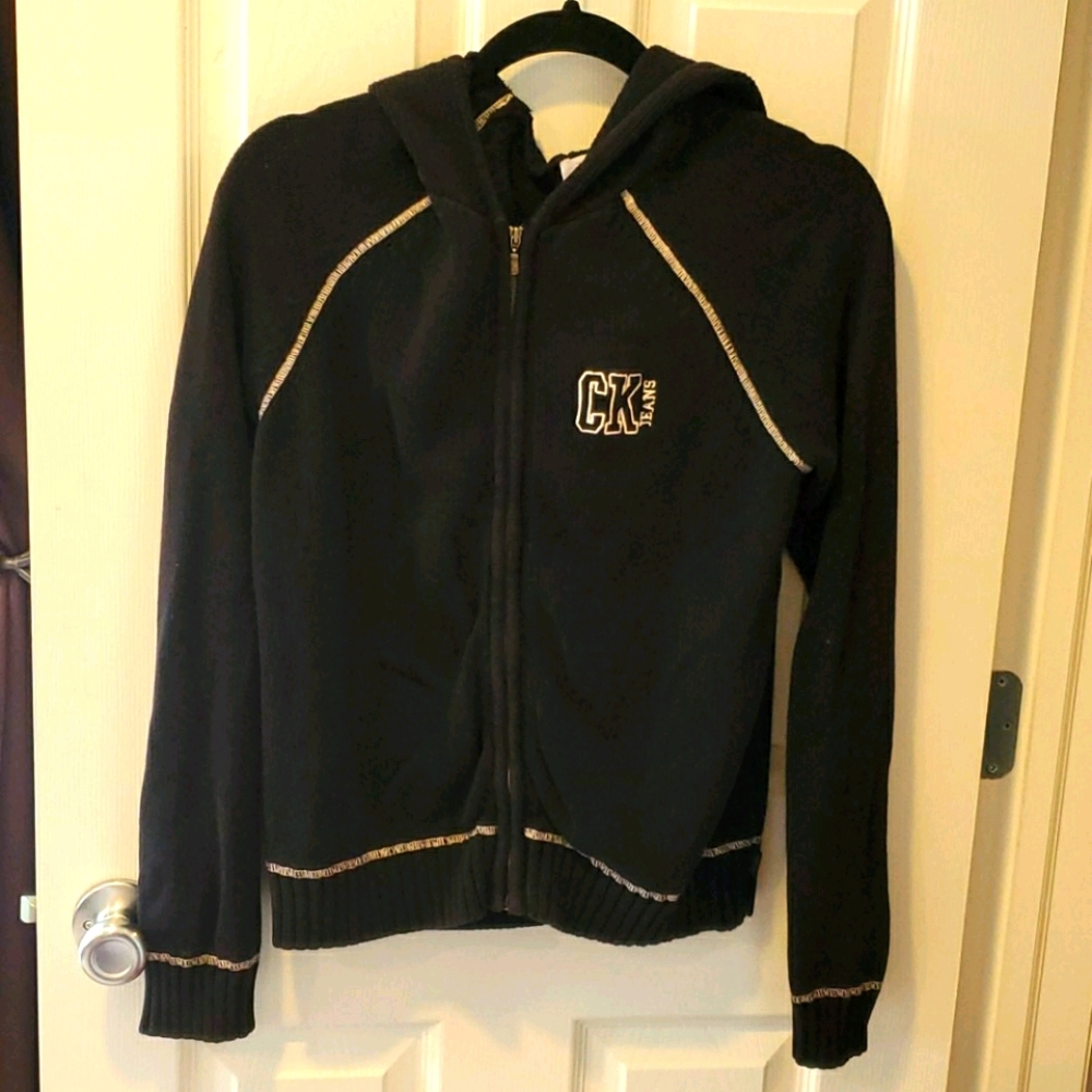 Calvin Klein Jeans zip up sweater hoodie